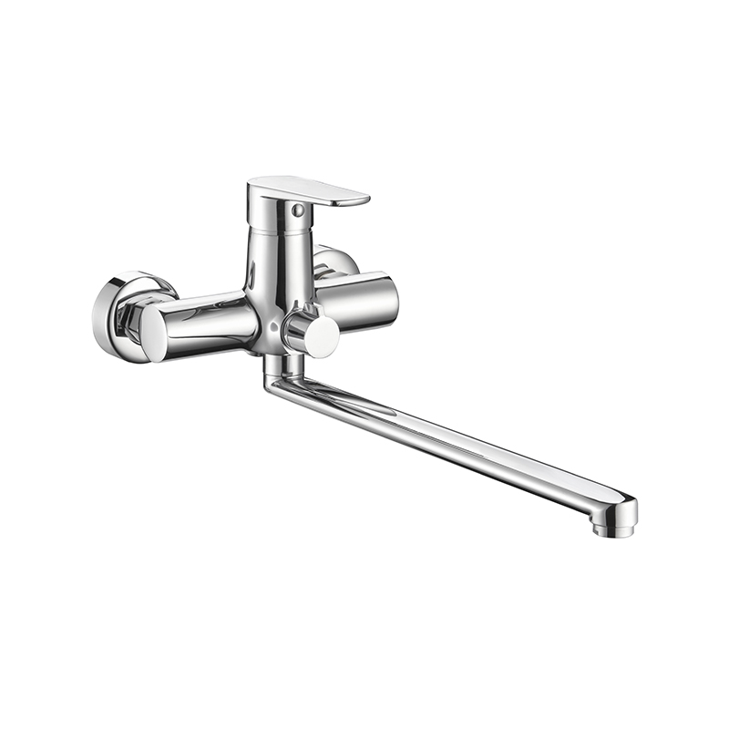 Single-Handle Horizontal Kitchen Faucet