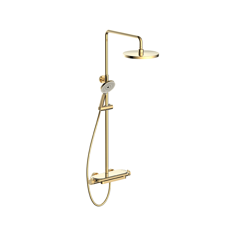 Wall-Mounted Shower Column Faucet