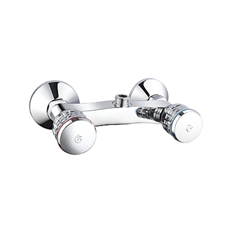 Double-Handle Hot And Cold Water Faucet