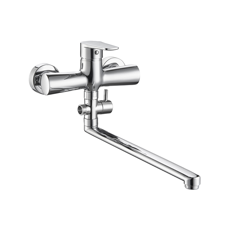 Single-Handle Horizontal Kitchen Faucet