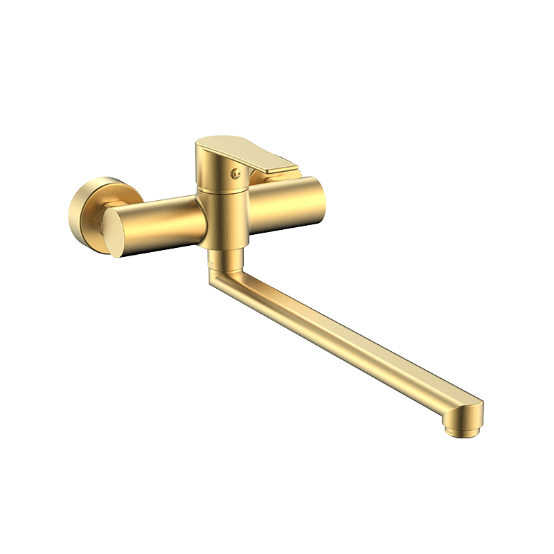 Single-Handle Horizontal Kitchen Faucet