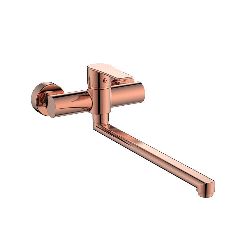 Single-Handle Horizontal Kitchen Faucet