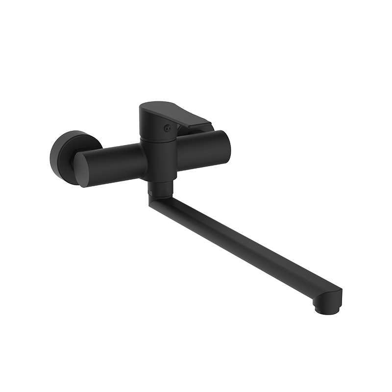 Single-Handle Horizontal Kitchen Faucet