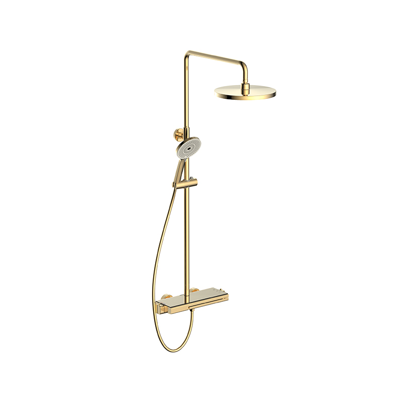 Wall-Mounted Shower Column Faucet