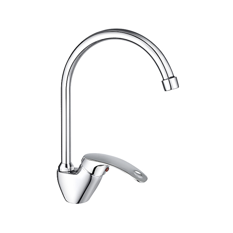 Single-Handle Vertical Kitchen Faucet