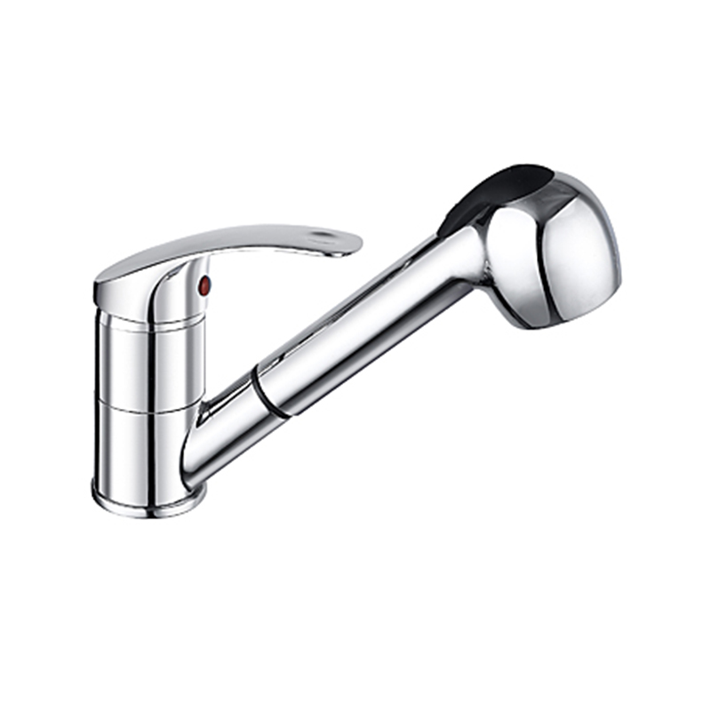 Single-Handle Vertical Kitchen Faucet