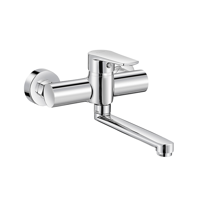 Single-Handle Horizontal Kitchen Faucet