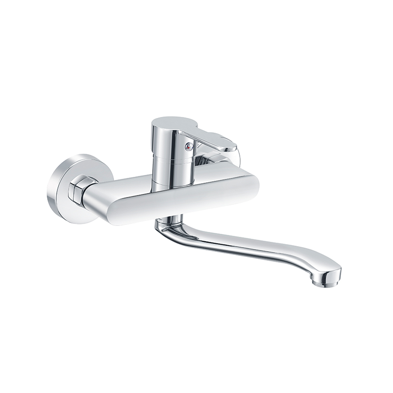 Single-Handle Horizontal Kitchen Faucet