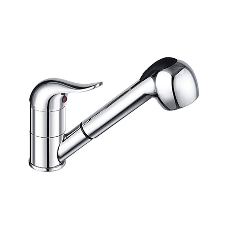 Single-Handle Vertical Kitchen Faucet