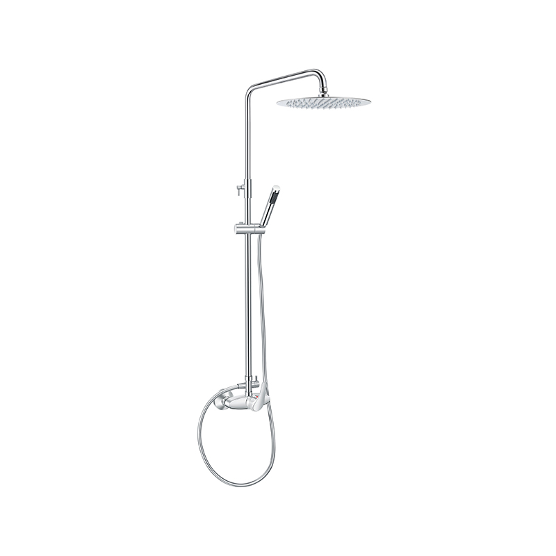 Wall-Mounted Shower Column Faucet
