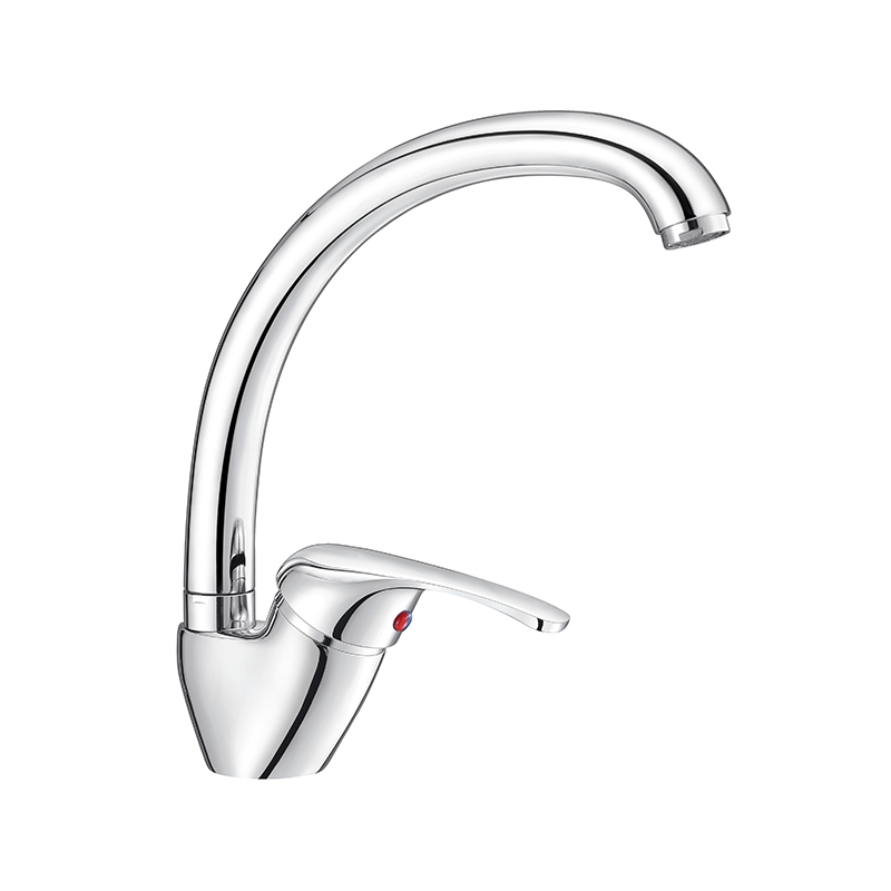 Single-Handle Vertical Kitchen Faucet