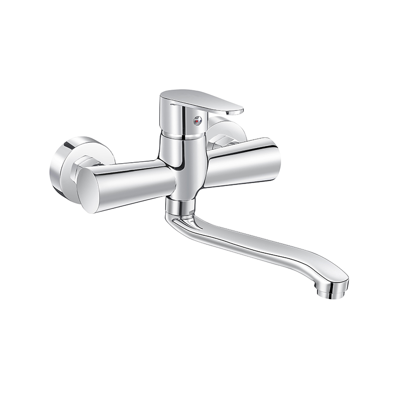 Single-Handle Horizontal Kitchen Faucet
