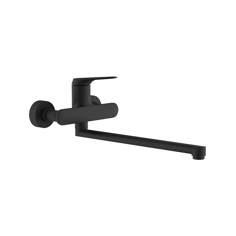 Single-Handle Horizontal Kitchen Faucet