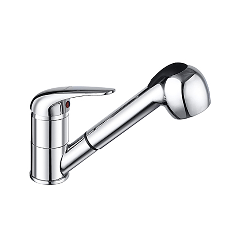 Single-Handle Vertical Kitchen Faucet