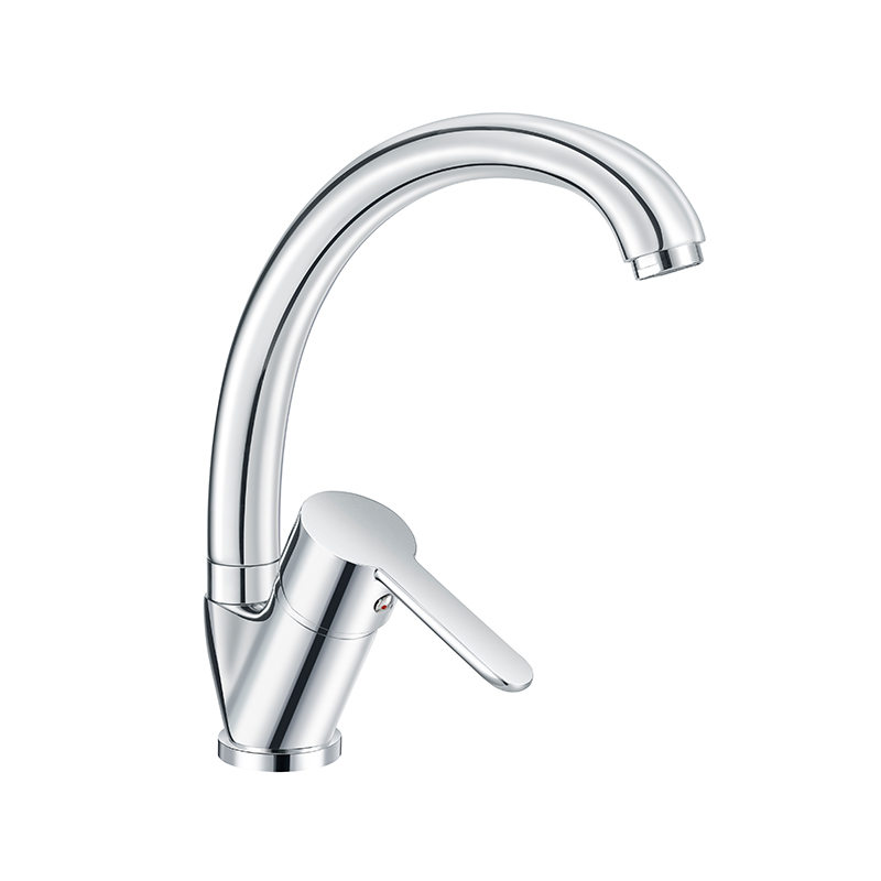 Single-Handle Vertical Kitchen Faucet