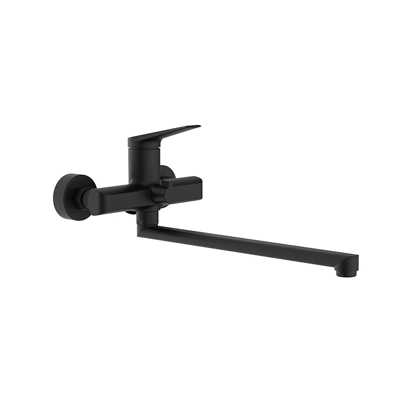 Single-Handle Horizontal Kitchen Faucet