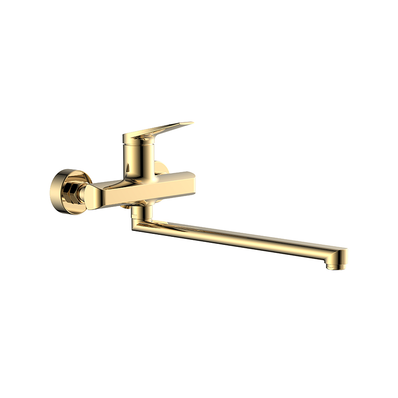 Single-Handle Horizontal Kitchen Faucet