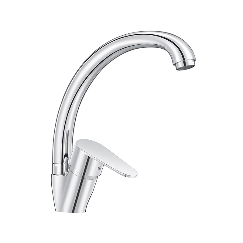 Single-Handle Vertical Kitchen Faucet