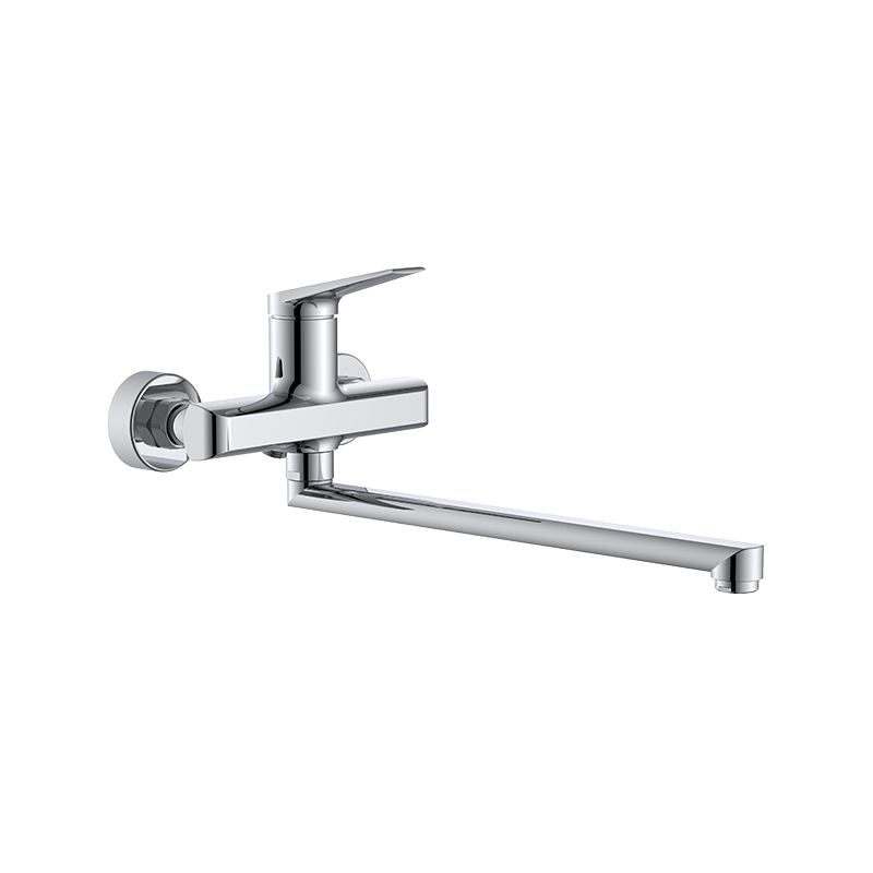 Single-Handle Horizontal Kitchen Faucet