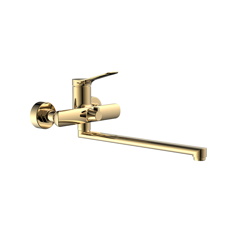 Single-Handle Horizontal Kitchen Faucet