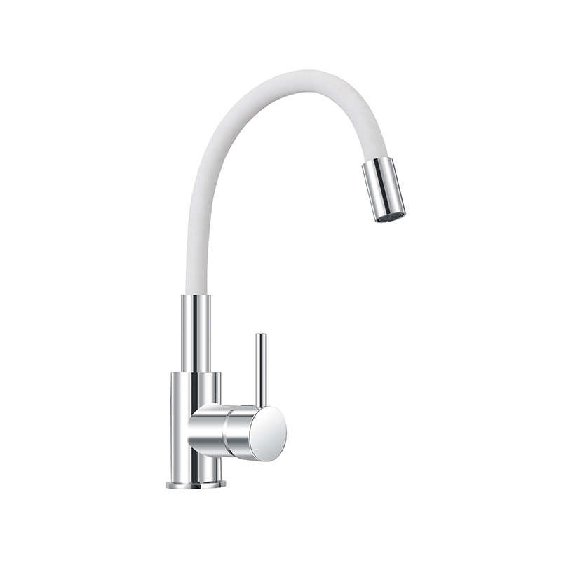 Single-Handle Vertical Kitchen Faucet
