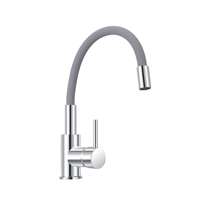 Single-Handle Vertical Kitchen Faucet