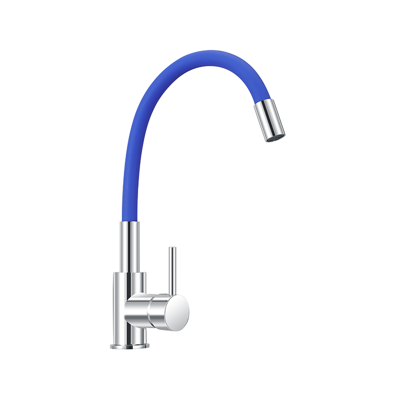 Single-Handle Vertical Kitchen Faucet