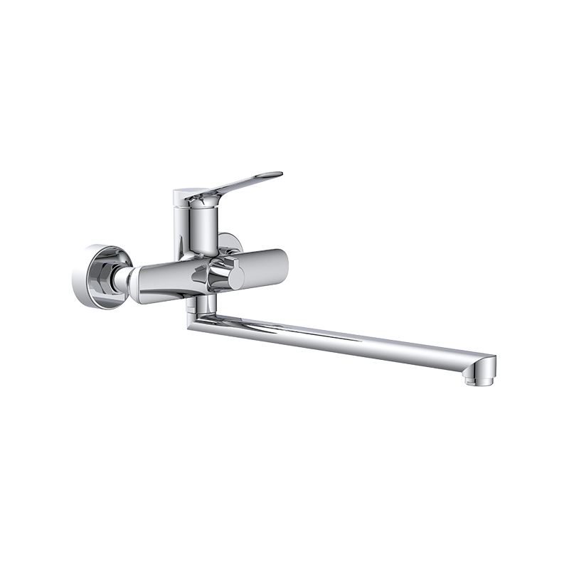 Single-Handle Horizontal Kitchen Faucet