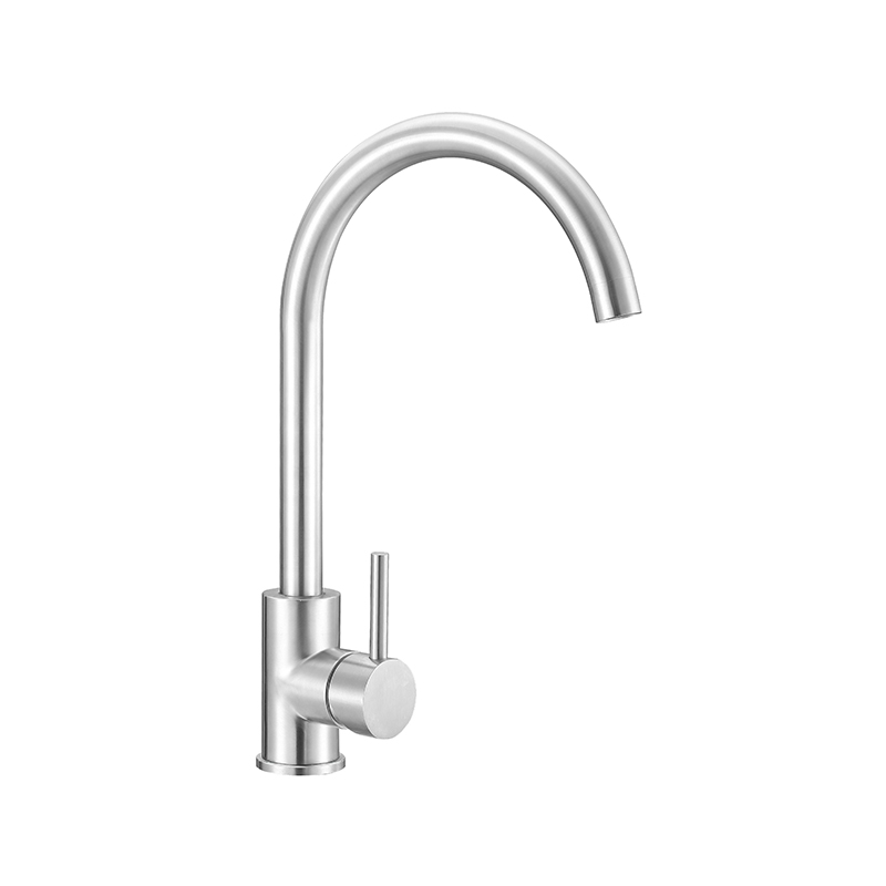 Single-Handle Vertical Kitchen Faucet