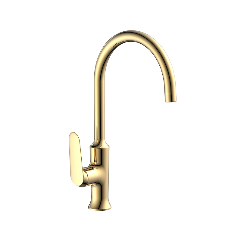 Single-Handle Vertical Kitchen Faucet