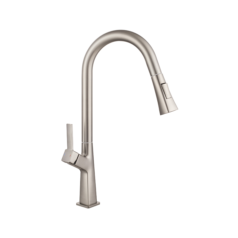 Single-Handle Vertical Kitchen Faucet