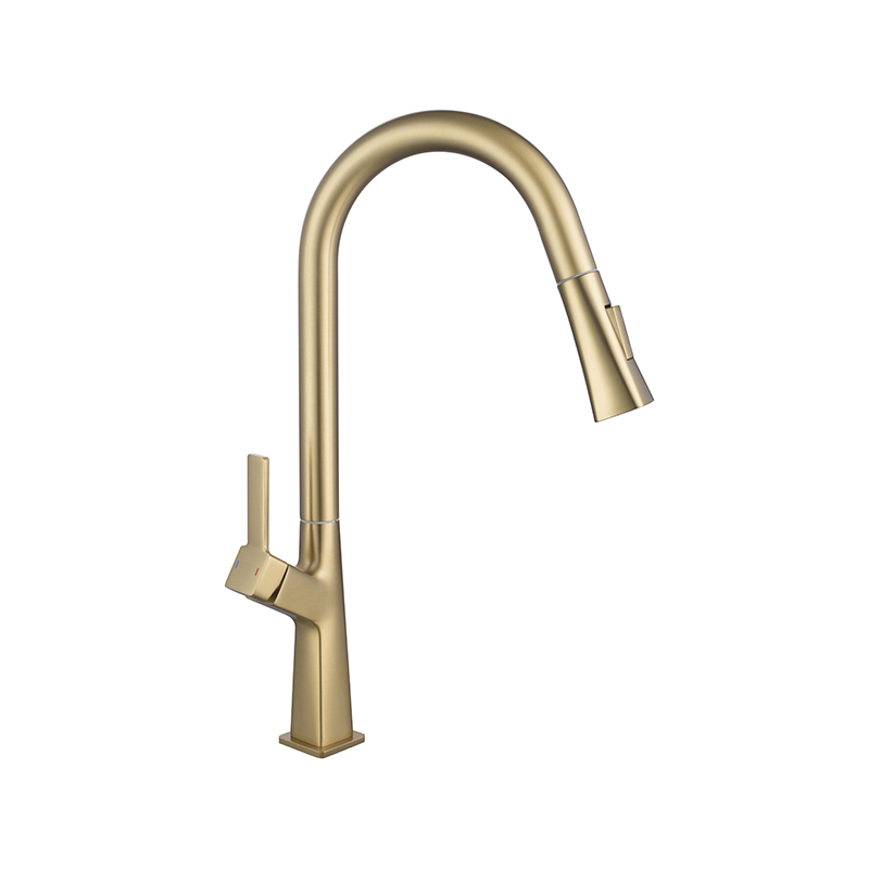 Single-Handle Vertical Kitchen Faucet