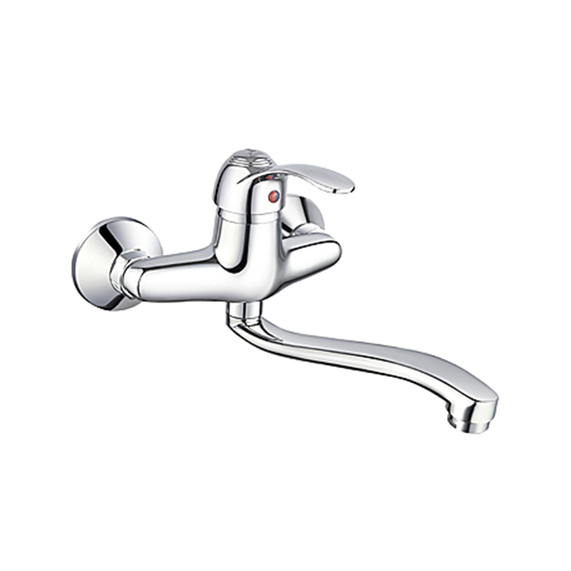 Single-Handle Horizontal Kitchen Faucet