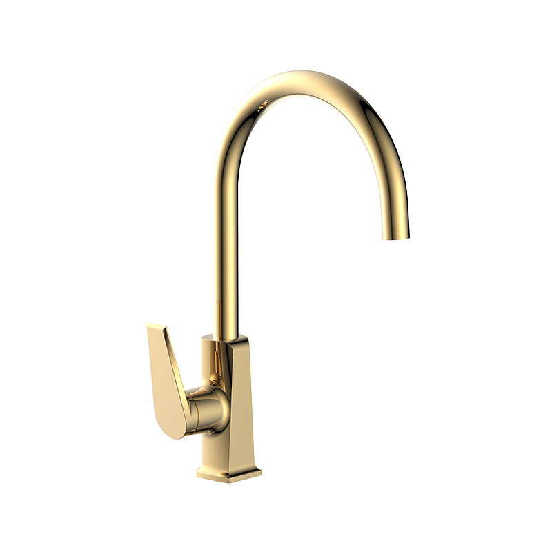 Single-Handle Vertical Kitchen Faucet