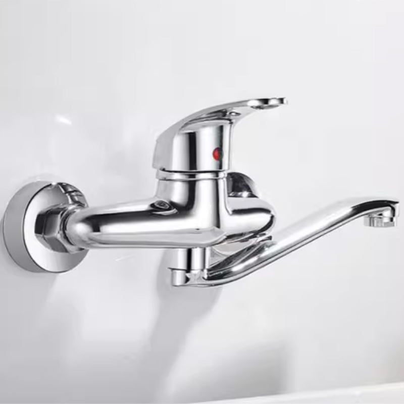 Single-Handle Horizontal Kitchen Faucet