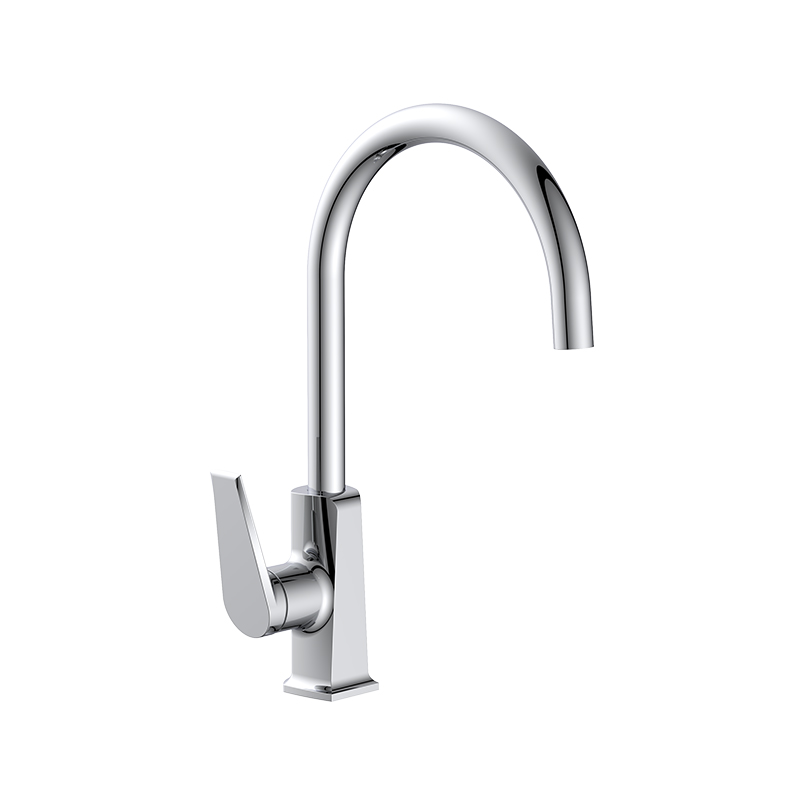 Single-Handle Vertical Kitchen Faucet