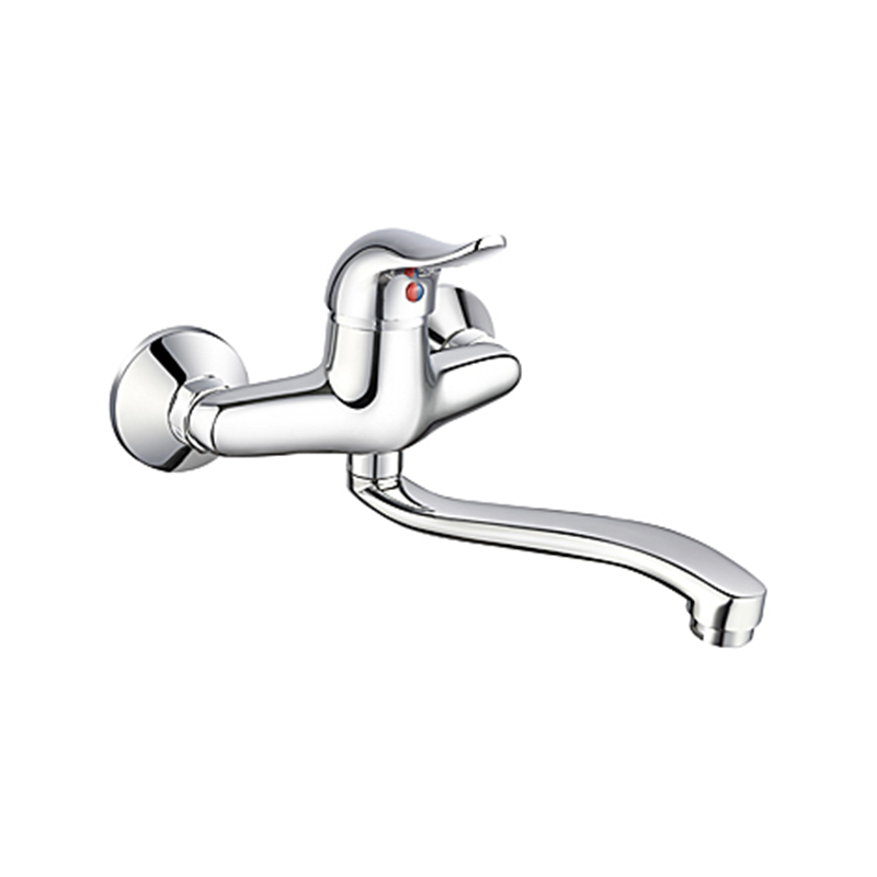 Single-Handle Horizontal Kitchen Faucet