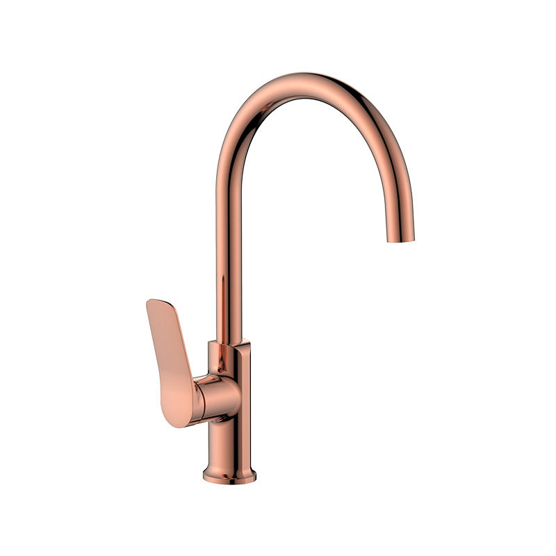 Single-Handle Vertical Kitchen Faucet