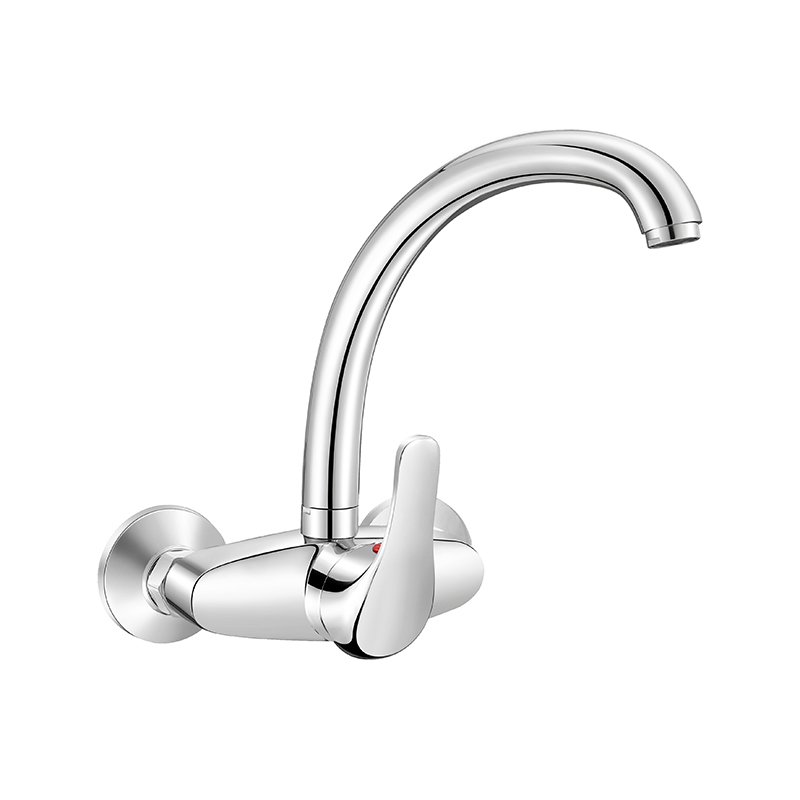 Single-Handle Horizontal Kitchen Faucet