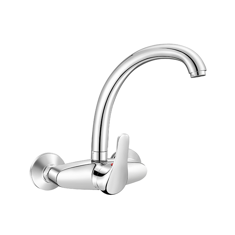 Single-Handle Horizontal Kitchen Faucet