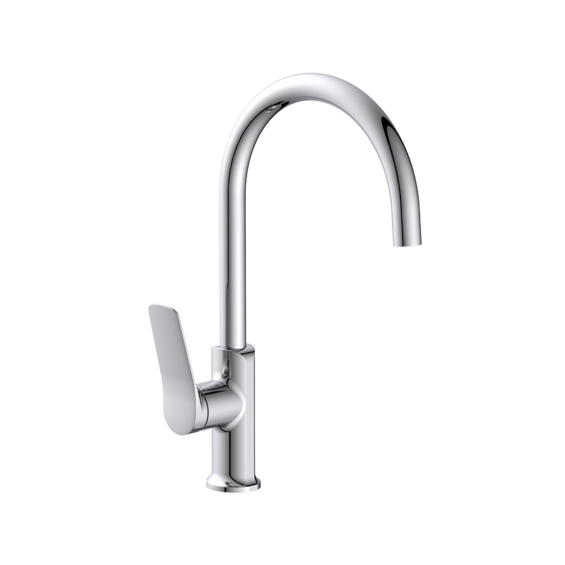 Single-Handle Vertical Kitchen Faucet