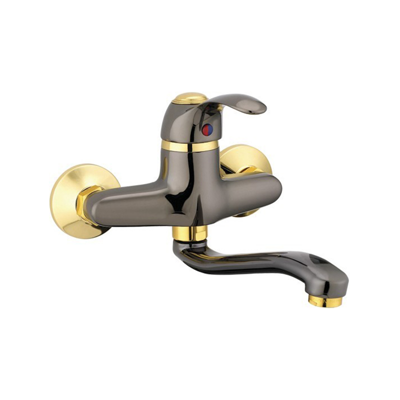 Single-Handle Horizontal Kitchen Faucet