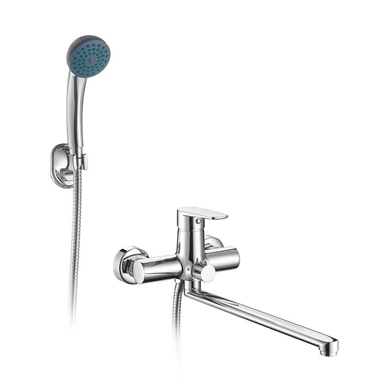 Single-Handle Horizontal Kitchen Faucet