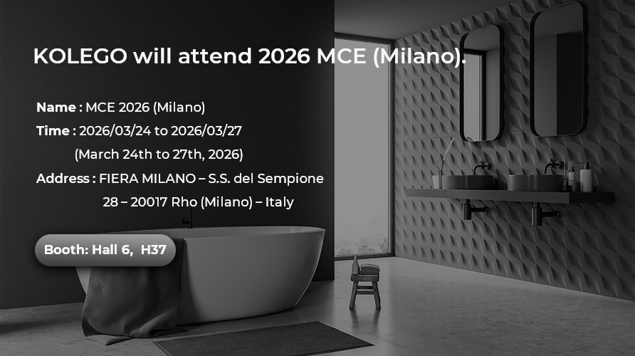KOLEGO will attend 2026 MCE (Milano).
