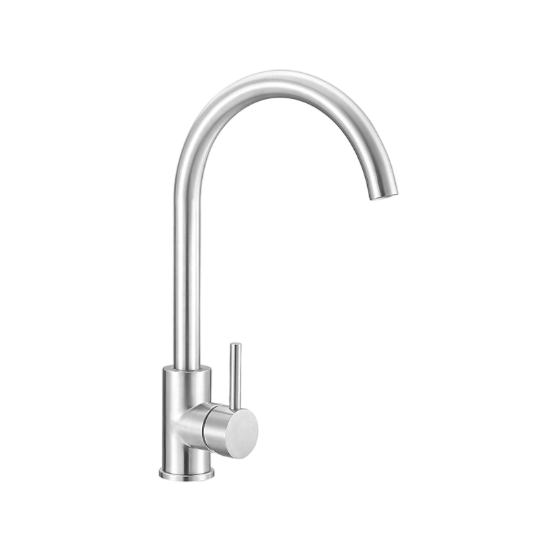 GLG Stainless Steel Single-Handle Sink Faucet