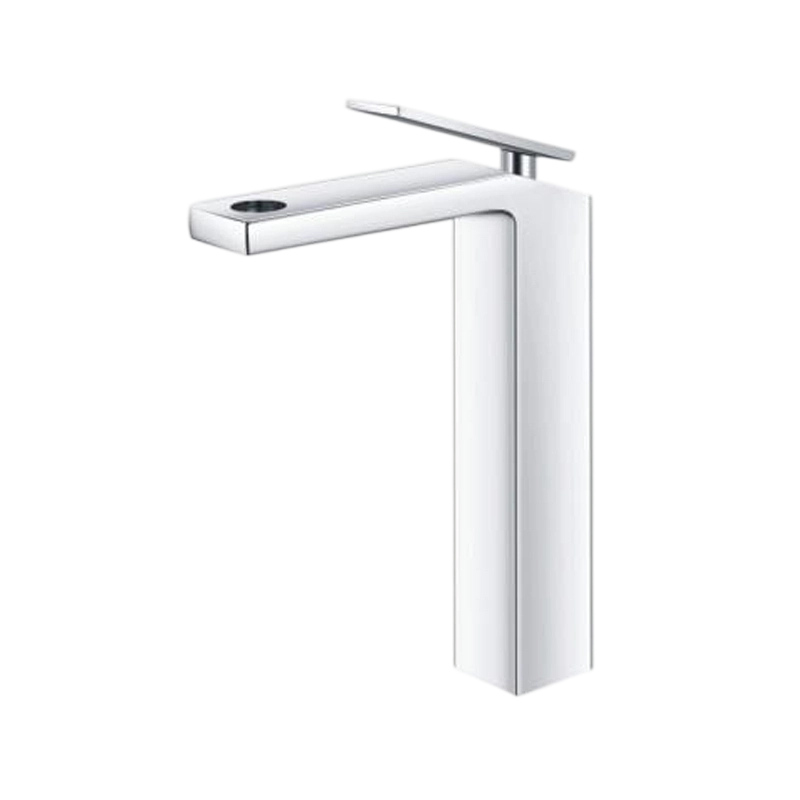 High-Position Rectangular Washbasin Faucet