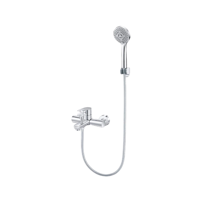 Heavy-Duty Durable Bathtub Faucet With Flexible Showerhead