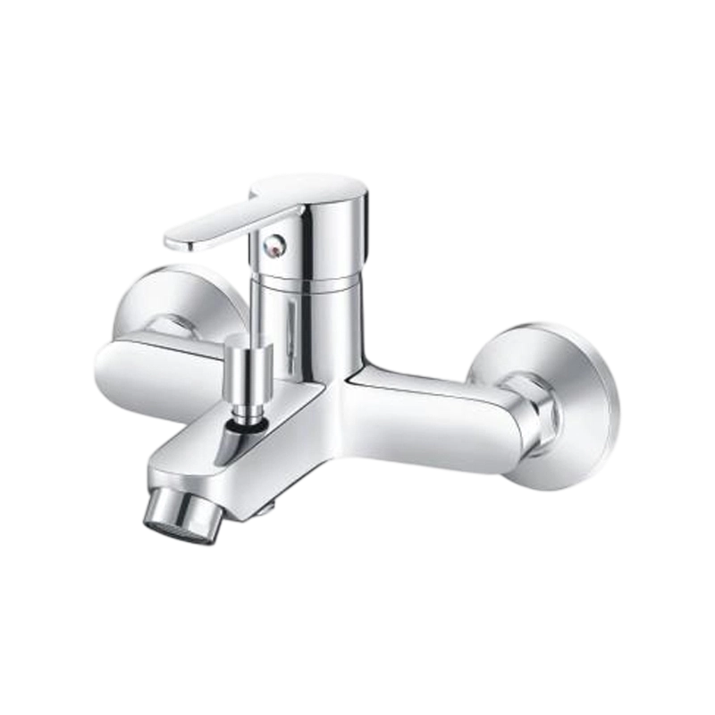 Heavy-Duty Brass Wall-Mounted Bathtub Faucet