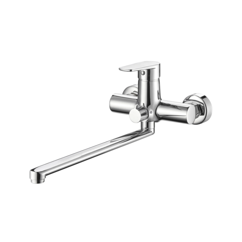 Double-Hole Wall-Mounted Bath & Shower Cabinet