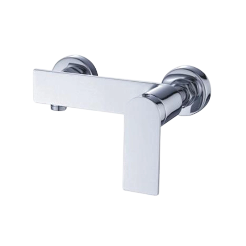 Geometric Single-Bar Wall-Mounted Shower Valve